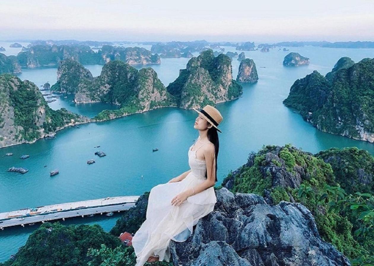 Golden Sea Halong Hotel 下龍 外观 照片