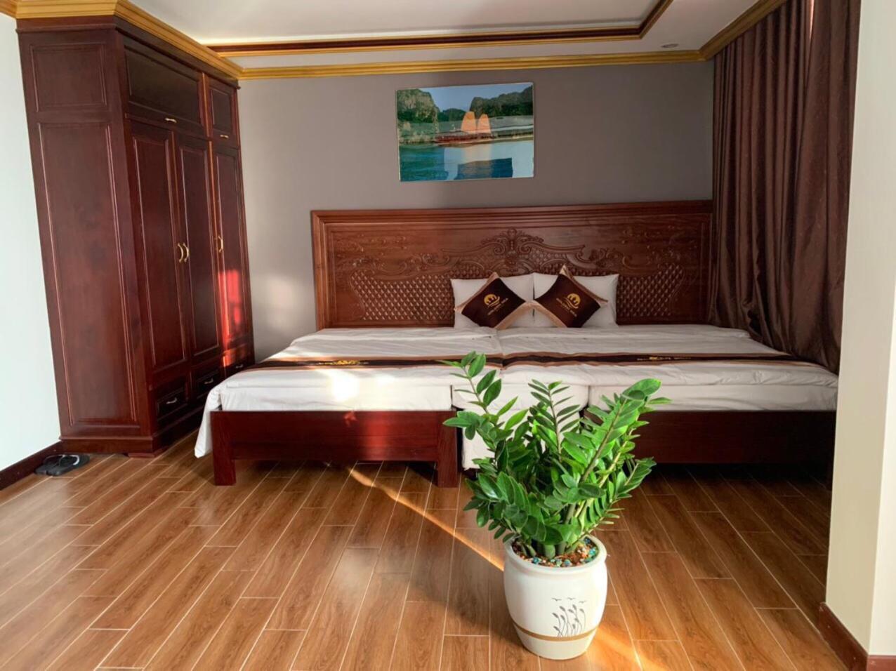 Golden Sea Halong Hotel 下龍 外观 照片