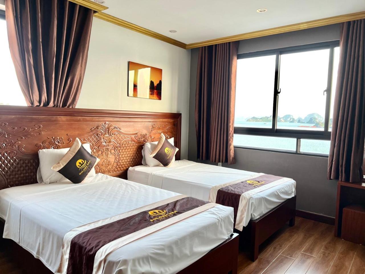 Golden Sea Halong Hotel 下龍 外观 照片